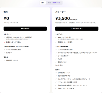 Pipit AIの料金表